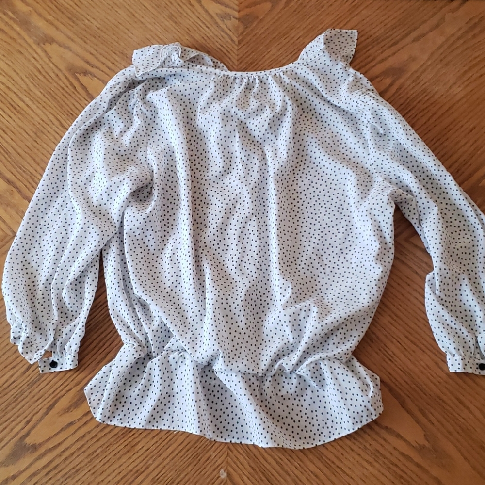 Polka-dot blouse - Picture 2 of 2